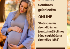 Bezmaksas online seminārs 07.11. - Gatavo&scaron;anās dzemdībām un jaundzimu&scaron;ā cilmes &scaron;ūnu saglabā&scaron;ana dzemdību laikā