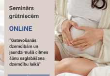 Bezmaksas online seminārs 12.01. - Gatavo&scaron;anās dzemdībām un jaundzimu&scaron;ā cilmes &scaron;ūnu saglabā&scaron;ana dzemdību laikā