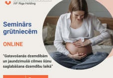 Bezmaksas online seminārs 12.02. - Gatavo&scaron;anās dzemdībām un jaundzimu&scaron;ā cilmes &scaron;ūnu saglabā&scaron;ana dzemdību laikā