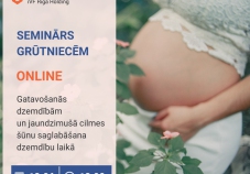 Bezmaksas online seminārs 12.06. - Gatavo&scaron;anās dzemdībām un jaundzimu&scaron;ā cilmes &scaron;ūnu saglabā&scaron;ana dzemdību laikā