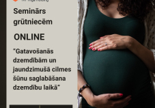 Bezmaksas online seminārs 21.11. - Gatavo&scaron;anās dzemdībām un jaundzimu&scaron;ā cilmes &scaron;ūnu saglabā&scaron;ana dzemdību laikā