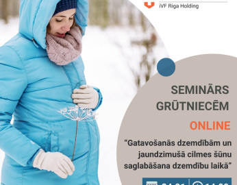 Bezmaksas online seminārs 24.01. - Gatavošanās dzemdībām un jaundzimušā cilmes šūnu saglabāšana dzemdību laikā