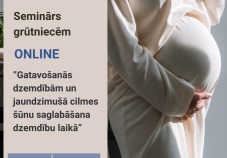 Bezmaksas online seminārs 24.10. - Gatavo&scaron;anās dzemdībām un jaundzimu&scaron;ā cilmes &scaron;ūnu saglabā&scaron;ana dzemdību laikā