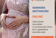 Bezmaksas online seminārs 26.06. - Gatavo&scaron;anās dzemdībām un jaundzimu&scaron;ā cilmes &scaron;ūnu saglabā&scaron;ana dzemdību laikā