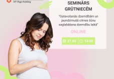 Bezmaksas online seminārs 27.03. - Gatavo&scaron;anās dzemdībām un jaundzimu&scaron;ā cilmes &scaron;ūnu saglabā&scaron;ana dzemdību laikā