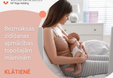 Bezmaksas zīdī&scaron;anas apmācības topo&scaron;ajām māmiņām KLĀTIENĒ
