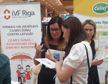 31.augustā iVF Riga Cilmes šūnu centrs piedalījās pasākumā "Gaidību Ceturtdienas"