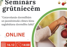 Bezmaksas online seminārs 16.12. - Gatavo&scaron;anās dzemdībām un jaundzimu&scaron;ā cilmes &scaron;ūnu saglabā&scaron;ana dzemdību laikā