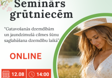 Bezmaksas online seminārs topo&scaron;ajām māmiņām no 30. grūtniecības nedēļas