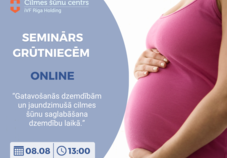 Bezmaksas online seminārs 08.08. - Gatavošanās dzemdībām un jaundzimušā cilmes šūnu saglabāšana dzemdību laikā