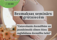 Bezmaksas online seminārs 22.01. - Gatavošanās dzemdībām un jaundzimušā cilmes šūnu saglabāšana dzemdību laikā