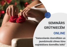 Bezmaksas online seminārs 20.12. - Gatavošanās dzemdībām un jaundzimušā cilmes šūnu saglabāšana dzemdību laikā