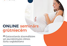 Bezmaksas online seminārs par dzemdībām un cilmes šūnu saglabāšanu!