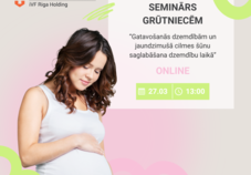 Bezmaksas online seminārs 27.03. - Gatavošanās dzemdībām un jaundzimušā cilmes šūnu saglabāšana dzemdību laikā