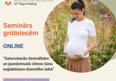 Bezmaksas online seminārs 10.07. - Gatavošanās dzemdībām un jaundzimušā cilmes šūnu saglabāšana dzemdību laikā