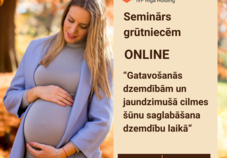 Bezmaksas online seminārs 07.11. - Gatavošanās dzemdībām un jaundzimušā cilmes šūnu saglabāšana dzemdību laikā