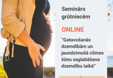 Bezmaksas online seminārs 10.10. - Gatavošanās dzemdībām un jaundzimušā cilmes šūnu saglabāšana dzemdību laikā