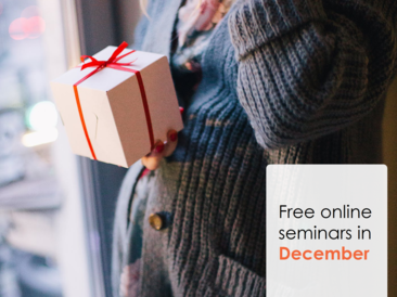 Free ONLINE seminars on childbirth preparation in December